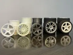 1/10RCカー用タイヤ&ホイール