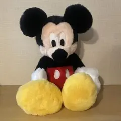ディズニーリゾート　フラッフィープラッシーぬいぐるみ　ミッキー マウス