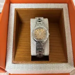 ikuraエルメス時計クリッパー新品電池新品仕上げ正常稼働品ボーイズサイズ ikura様専用エルメス時計クリッパー新品電池新品仕上げ正常稼働品