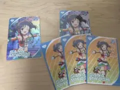 アイドルマスター カードフォリオ シンデレラガールズ 三好紗南 CGR ほか