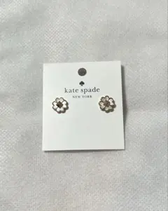 kate spade 花型ピアス ゴールド