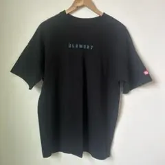 【美品】ELEMENT ブラック TシャツＬ／Ｇ