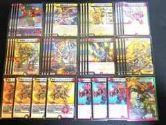 No.101 赤白サムライ　サムライ　 デュエマデッキ デュエマ