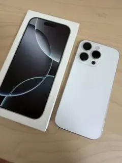Apple iPhone 16 Pro ホワイト simフリー　256GB