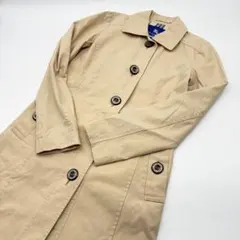 バーバリーブルーレーベル トレンチコート ステンカラー ベージュ 38
