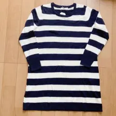 ボーダーニットワンピース《chocol raffine grobee》