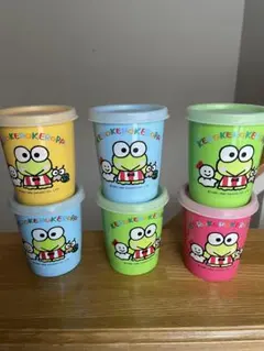 タッパーウエアー　ケロッピ ーカップ 6個セット