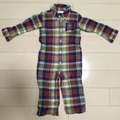 Ralph Lauren チェック柄ロンパース 80