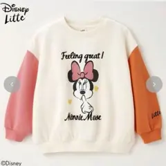 リトシーLITTCディズニーミニーマウス裏起毛トレーナートップス160大人サイズ