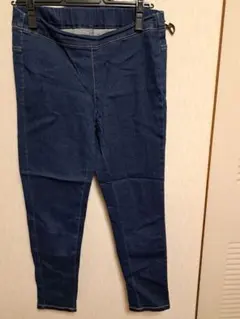 ダークブルースキニーデニム Lサイズ