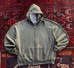 champion チャンピオン フルジップ パーカー オリーブ 2XL