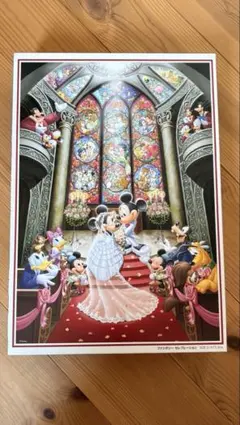 完成品】 1000ピース ジグソーパズル ディズニー 恋のファイヤー