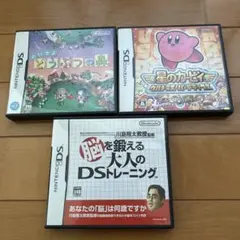 ニンテンドーDSソフト 3本セット