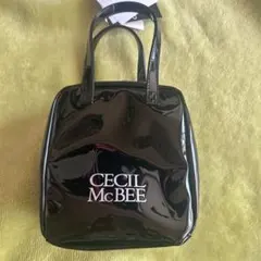CECIL McBEE ブラック トートバッグ