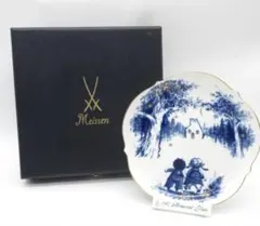 未使用品 美品 マイセン イヤープレート 2003 レア 高価 壁掛け 美術品