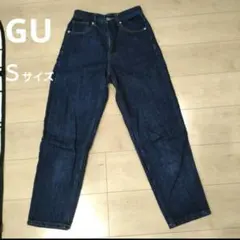 GU＊デニム＊ハイウエストマムジーンズ