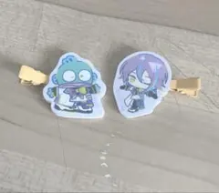 プロセカ サンリオコラボ 前髪クリップ ワンダショ 神代類 ハンギョドン