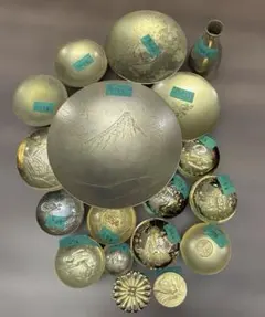 24KGP 金杯 金盃 金メッキ 干支 鳳凰 菊花紋等 50点 約4.3kg - メルカリ