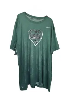 The Nike Tee Tシャツ　4XL グリーン系　薄手　ロゴ　US古着