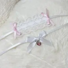 ヘッドドレス スタイ　10cm ぬいぐるみ　服　前掛け