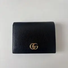 超稀少 GUCCI リアルクロコダイル がま口 GGロゴ 二つ折り財布 レザー 