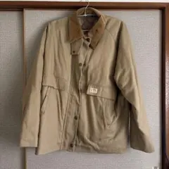 JaVa♡ベージュ カジュアルジャケット コットンウール混合