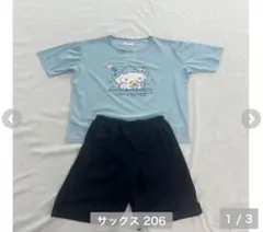 レディース　シナモロール　ルームウェア　Lサイズ　半袖　ショーパン　パジャマ