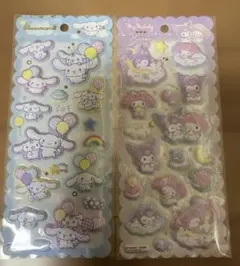 国内正規品 サンリオ　クロミマイメロディ　シナモロール　マシュマロシール　２点