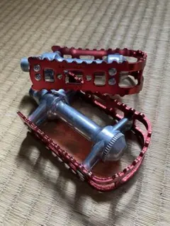 三ヶ島 MKS Solution ビンディングペダル red - メルカリ