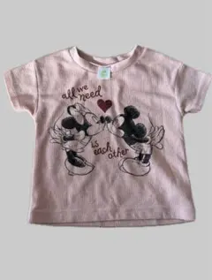 ミニー Tシャツ ピンク