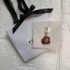 FURLA フルラ フラワー キーホルダー チャーム