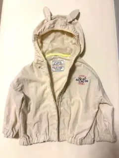 最終値下げ★BREEZE うさぎ耳付きベビーアウター★　80cmのサムネイル