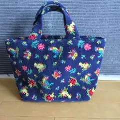 未使用✨美品FEILER 花柄 ハイジ柄 トートバッグ 黒 大容量 A4 旅行 