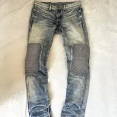バガーチ BAGARCH バイカーデニム パンツ ジーンズ 裾ファスナー W32のサムネイル
