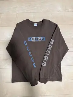 Keboz ケボズ　ロンT Tシャツ　Sサイズ ブラウン