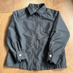 COMME CA DU MODE ジャケット　リバーシブル　黒　ドット柄　110