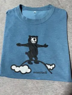 mont-bell クマイラスト Tシャツ