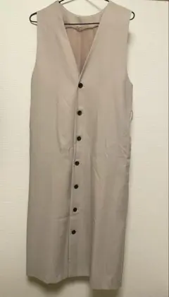 ROPE PICNIC/ベージュ ノースリーブ ロングワンピース