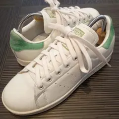 アディダス スタンスミス  白x緑 22.5センチ