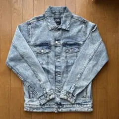 最終値下げ【美品】ZARA ライトブルーデニムジャケット Gジャン メンズ M