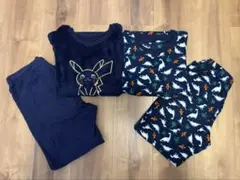 140サイズ　フリースパジャマ　2セット