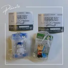 PEANUTS パッケージミニチュア