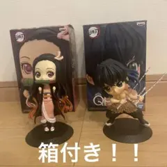 Qpsoket 鬼滅の刃フィギュア【竈門禰豆子II・嘴平伊之助IIセット売り】