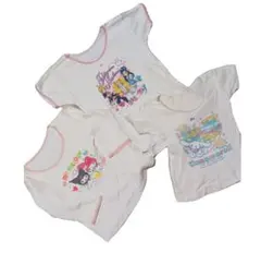 あ*ん様 女の子向けキャラクターTシャツ3枚セット