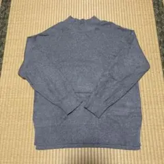 グローバルワーク　メルティスタンドスリットプルオーバー　L