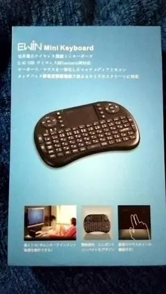 EWIN 充電式ミニキーボード Bluetooth&2.4GHz 日本語JIS