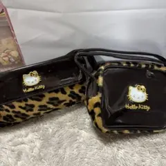 Hello Kitty ヒョウ柄ポーチセット