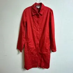 CASUAL CORNER スプリングコート【M】レッド