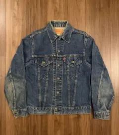 【濃紺】Levis 70505 70s 横ケアタグ デニムジャケット 40 L