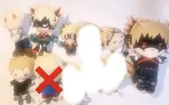 僕のヒーローアカデミア 爆豪勝己 まとめ売り ぬいぐるみ ヒロアカ